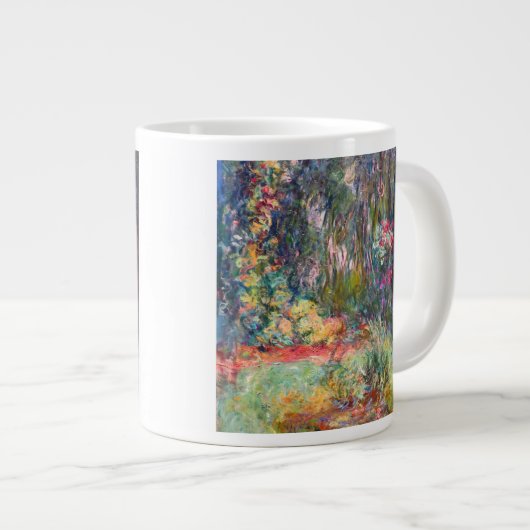 Monet Water Lily Pond Jumbo-Tasse (Vorderseite Rechts)