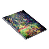 Monet Water Lily Pond Notizblock (Rechte Seite)