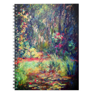 Monet Water Lily Pond Notizblock