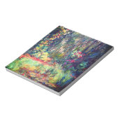 Monet Water Lily Pond Notizblock (Rotiert)