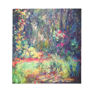 Monet Water Lily Pond Notizblock