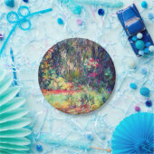 Monet Water Lily Pond Pappteller (Party)