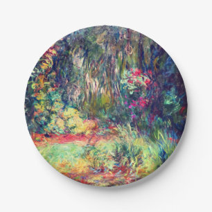 Monet Water Lily Pond Pappteller