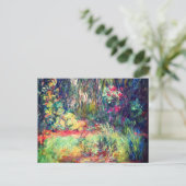 Monet Water Lily Pond Postkarte (Stehend Vorderseite)