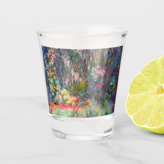 Monet Water Lily Pond Schnapsglas (Vorderseite)