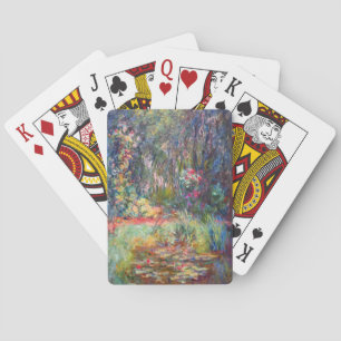 Monet Water Lily Pond Spielkarten