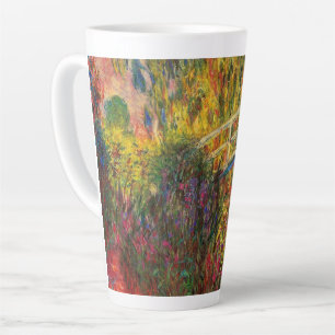 Monet Water Lily Pond und Water Irises Milchtasse
