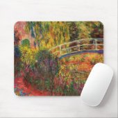 Monet Water Lily Pond und Water Irises Mousepad (Mit Mouse)