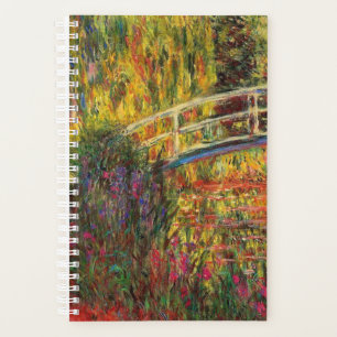 Monet Water Lily Pond und Water Irises Planer