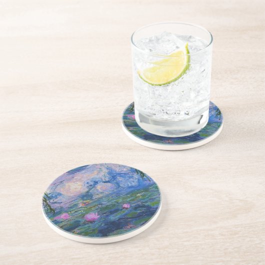 Monet Water Lily, Trivet, Untersetzer (Seite)