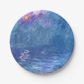 Monet - Water Loo Bridge, Pappteller (Vorderseite)