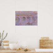 Monet - Waterloo Bridge in London Poster (Küche)