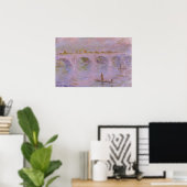 Monet - Waterloo Bridge in London Poster (Heimbüro)