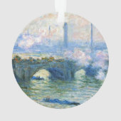 Monet - Waterloo Bridge, London, Ornament (Rückseite)