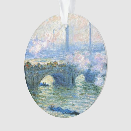 Monet - Waterloo Bridge, London, Ornament (Vorderseite)