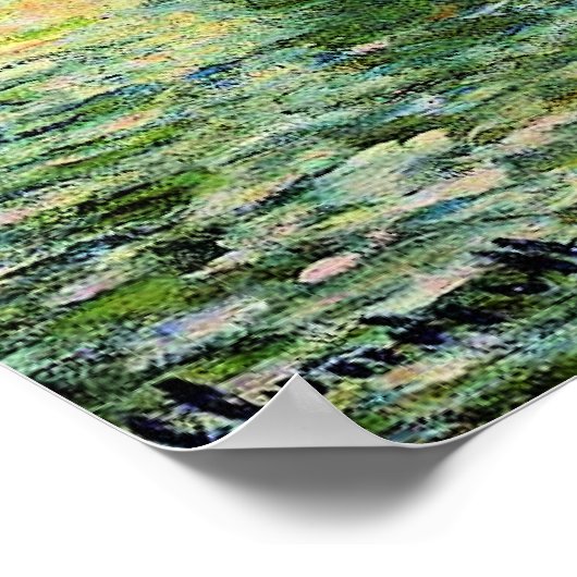 Monet - Waterloo Bridge, London, Poster (Ecke)