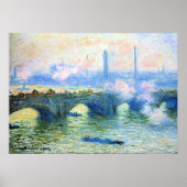 Monet - Waterloo Bridge, London, Poster (Vorne)