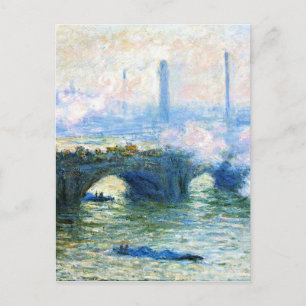Monet - Waterloo Bridge, London  Postkarte