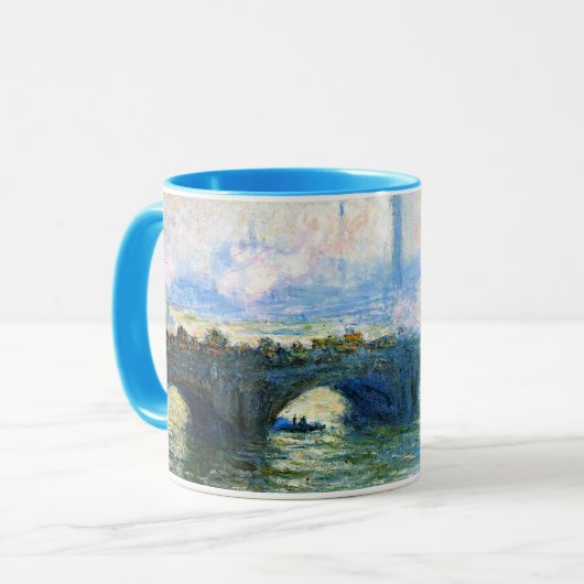Monet - Waterloo Bridge, London Tasse (Vorderseite Links)