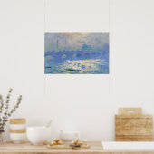 Monet - Waterloo Bridge Poster (Küche)