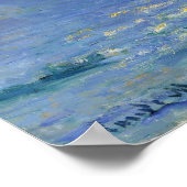 Monet - Waterloo Bridge Poster (Ecke)