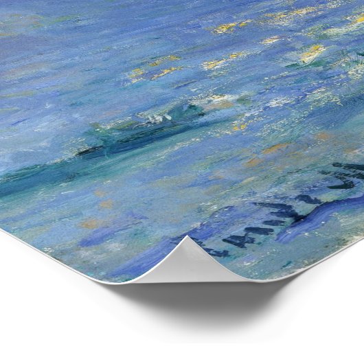 Monet - Waterloo Bridge Poster (Ecke)