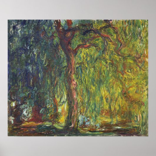 Monet - Weeping Willow Poster (Vorne)