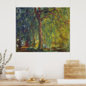 Monet, Weeping Willow Poster (Küche)
