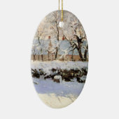Monet Weihnachtsverzierungen Keramikornament (Rechts)