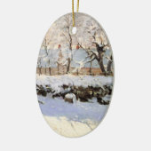 Monet Weihnachtsverzierungen Keramikornament (Links)