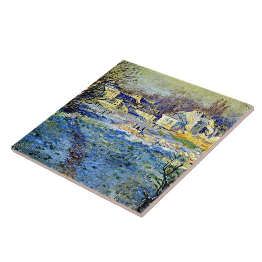 Monet - Weißer Frost, Kunstmalerei, Fliese (Seite)