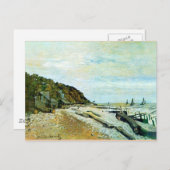 Monet - Werft in der Nähe von Honfleur Postkarte (Vorne/Hinten)