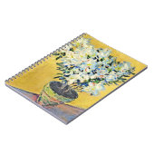 Monet - White Azaleas in a Pot,  Notizblock (Linke Seite)