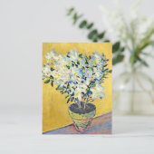 Monet - White Azaleas in a Pot, Postkarte (Stehend Vorderseite)