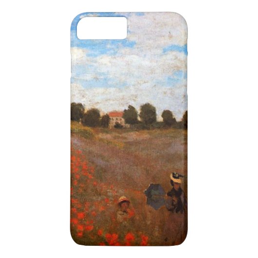 Monet - Wilde Mohnblumen Case-Mate iPhone Hülle (Rückseite)