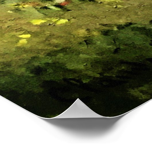 Monet - Wilde Poppies bei Argenteuil, schöne Kunst Poster (Ecke)