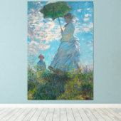 Monet Woman Leinwanddruck (Insitu (Holzboden))