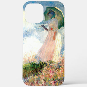 Monet Woman mit einem Sonnenschirm gegenüber Links Case-Mate iPhone Hülle