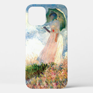 Monet Woman mit einem Sonnenschirm gegenüber Links Case-Mate iPhone Hülle