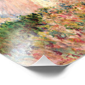 Monet Woman mit einem Sonnenschirm gegenüber Links Fotodruck (Ecke)