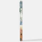 Monet Woman mit einem Sonnenschirm gegenüber Links iPhone Hülle (Linke Seite)