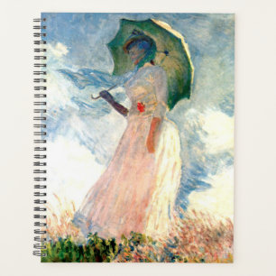 Monet Woman mit einem Sonnenschirm gegenüber Links Planer