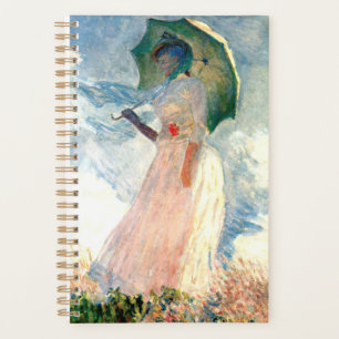 Monet Woman mit einem Sonnenschirm gegenüber Links Planer