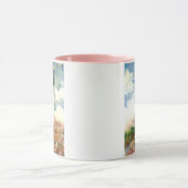 Monet Woman mit einem Sonnenschirm gegenüber Links Tasse (Zentrum)