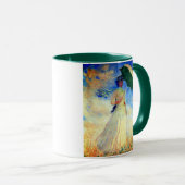 Monet Woman mit einem Sonnenschirm rechts Tasse (VorderseiteRechts)
