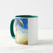 Monet Woman mit einem Sonnenschirm rechts Tasse (Vorderseite Links)
