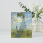 Monet Woman mit einem Sonnenschirmpapier (Stehend Vorderseite)