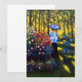 Monet Woman mit Parasol (Vorne/Hinten)