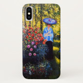 Monet Woman mit Parasol im Garten Case-Mate iPhone Hülle (Rückseite)