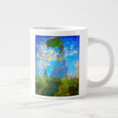 Monet Woman mit Parasol Jumbo-Tasse (Rechts)